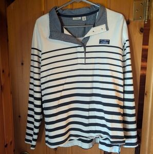 Cotton Button Up Sweatshirt